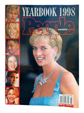 People Weekly Yearbook 1998 Magazine - Blue Cover